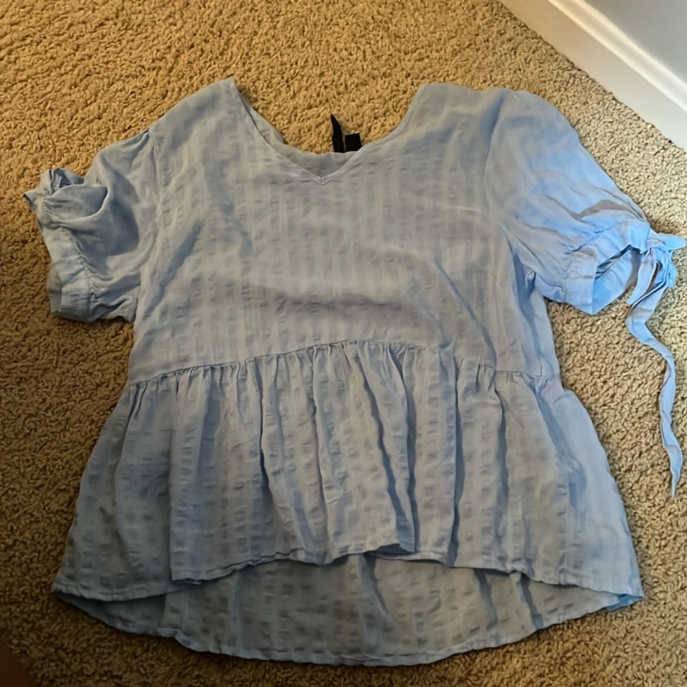Blue Versona Blouse